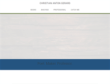 Tablet Screenshot of christianantongerard.com